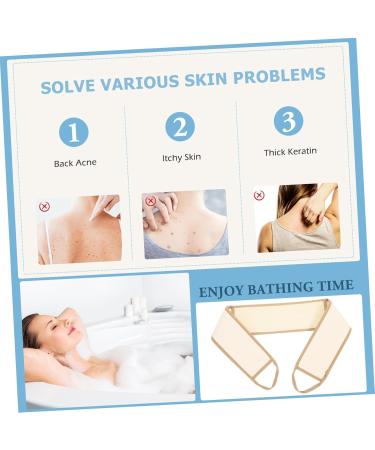 COLLBATH Bath Towel Body Exfoliating Cloths Bath Washing Towel Exfoliating Washcloth Exfoliator Shower Scrubber Exfoliating Shower Towel Bath Shower Scrubber Shower Back Scrubber Loofah - Buy Online on GoSupps.com