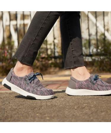 OrthoComfoot Women's Slip On Shoes with Arch Support - Fuchsia, Size 6W - Buy Online on GoSupps.com