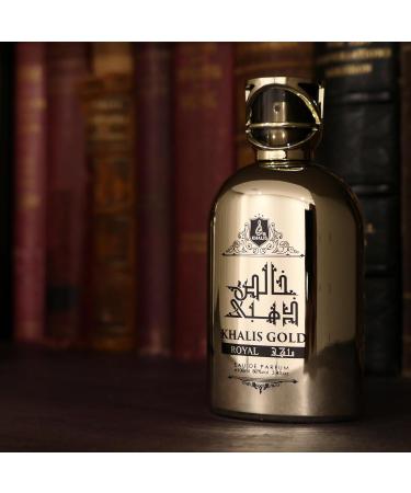 KHALIS GOLD ROYAL an Oriental Leather Perfume with Juniper Berries Leather Mint Tonka Beans Birch and Amber 3.4 Oz KHALIS GOLD ROYAL 3.4 Fl Oz (Pack of 1) - Buy Online on GoSupps.com