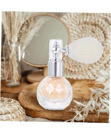 POPETPOP 1pc Body Air Bag Powder Facial Tools Body Powder Glitter Powder Spraying Bottle Makeup Duster Travel Golden medium - Buy Online on GoSupps.com