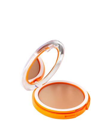 Korff Sun Secret Sun Compact Foundation SPF 50+ Uniforming and Protecting with Safe Complex DNA 01 Amber 0.2 fl oz