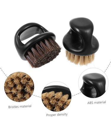 Beaupretty 4-Piece Men's Shaving Brush Set | Wild Boar Bristles & Facial Cleaning Tools | International Shipping - Buy Online on GoSupps.com