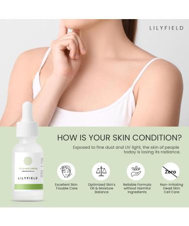 LILYFIELD Advanced Calming Serum | Heartleaf Korean Skincare for Sensitive Skin | Soothes & Nourishes | 30ml - Buy Online on GoSupps.com