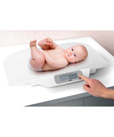 Alecto BC-30 Baby Scales - Digital Infant Scale for Babies & Toddlers up to 20kg | Accurate & Stabilized | International Shipping Available - Buy Online on GoSupps.com