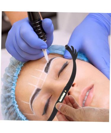 Mikinona Eyebrow Ruler Eye Brow Shaping Kit White White Outfit Eyebrow Shaper Kit Set Eyebrow Line Foldable Eyebrow Mapping Kit 25.5x1.3cm Black - Buy Online on GoSupps.com