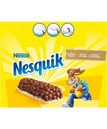  Nestl Nestl Nesquik Cereal Bar 16 x 25 g - Buy Online on GoSupps.com
