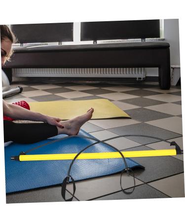 Pilates Bar Yoga Bands - Resistance Stretch Bands for Flexibility & Workout | Back Fitness Straps - Buy Online on GoSupps.com