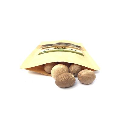 Ceylon Whole Nutmeg 2 oz - Organically Harvested, Aromatic Flavor Enhancer for Cooking - Buy Online on GoSupps.com