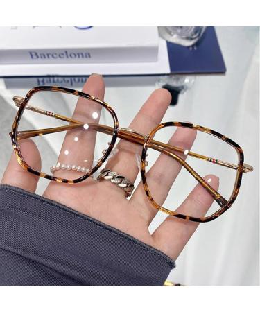 Eterspr Blue Light Filter Glasses for Women - Leopard Pattern & Coffee Color Glass Box - Blue Light Blocking Eyewear - Buy Online on GoSupps.com