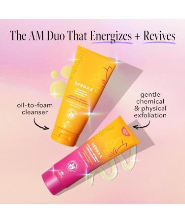 DERMA E Face Exfoliator Vitamin C Whipped Radiance Polish 4 Oz Stabilized Vitamin C & Dual-Action Exfoliation to Help Brighten Exfoliate & Protect Skin Barrier Gentle Skin Care - Buy Online on GoSupps.com