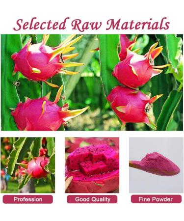 Organic Pitaya Dragon Fruit Powder 100g - Anti-aging Moisturizing Formula - Buy Online on GoSupps.com