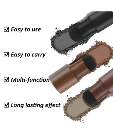 Buy Boobeen Hair Powder Stick | Cream Brow Makeup & Eyebrow Concealer for Thinning & Grey Hair - International Shipping Available - Buy Online on GoSupps.com