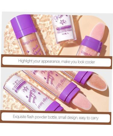 FOMIYES 9 Pcs Highlight Pat Powder Glitter Highlighter Face Powder Compact Glitter Powder Makeup Stick Body 1 count (Pack of 1) Assorted Colorx3pcs - Buy Online on GoSupps.com