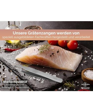 Premium 2-in-1 Fishbone Pliers & Detangler - Stainless Steel Tweezers with Case 11 cm | Safe Storage for Fishing - Buy Online on GoSupps.com