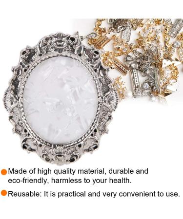 Retro Nail Artwork Display Frame - Manicure & Polish Color Display for Salon Accessories - Acrylic Gel Tips Organizer - Buy Online on GoSupps.com