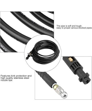 EVTSCAN Sewer Cleaner Tube Toilet Cleaning Tube 15M Dredge Tool Toilet Kitchen Cleaning Hook Tube Pipe Sewer Drain Cleaner for Toilet Hotel Kitchen Home - Buy Online on GoSupps.com