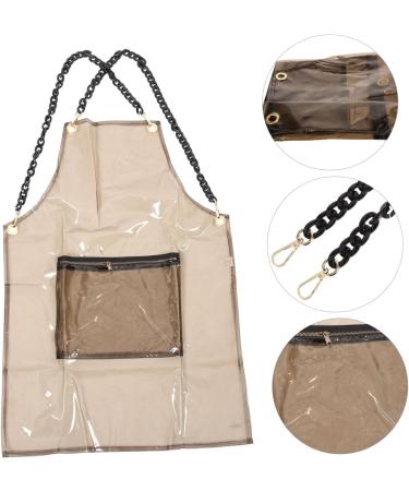 minkissy Work Jackets for Men Mens Overalls Work Dress Coveralls for Men Salon Apron Hairstylist Apron Barber Apron Hair Stylist Apron for Women Haircut Apron Accessories Man Hair Dye Tpu - Buy Online on GoSupps.com