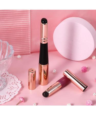 Double-Headed Silicone Lip Brush Applicator - 2 Pcs Reusable Beauty Tool for Lip Balm Lip Gloss & Concealer - Portable Lipstick Applicator Kits - International Shipping Available - Buy Online on GoSupps.com