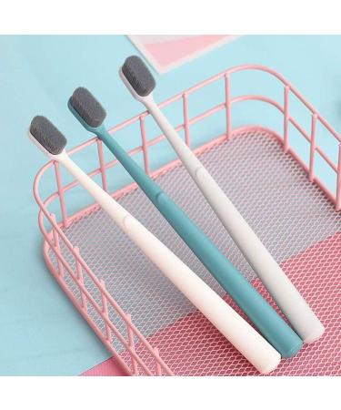 Zumaha Compact Soft Toothbrush - 20 000 Bristles for Optimal Gum Care | Ergonomic Hand Toothbrush for Kids & Adults | Pack of 4 Individually Packed - Buy Online on GoSupps.com