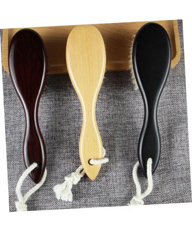 Frcolor Mustache & Beard Brush Stand | Wooden Hairbrush Holder for Men - 20x5cm - Buy Online on GoSupps.com