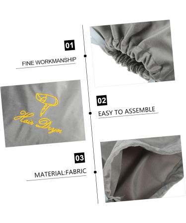 Didiseaon 4pcs Hair Dryer Storage Bag Hair Dryers Drawstring Storage Bag Travel Organizer Universal - Buy Online on GoSupps.com