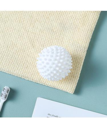 Hislaves Decontamination Laundry Ball for Clean Clothes Efficient Eco-Friendly Tangle-Free 1/2/4pcs Effective Breaking Down White 4pcs 4pcs White - Buy Online on GoSupps.com
