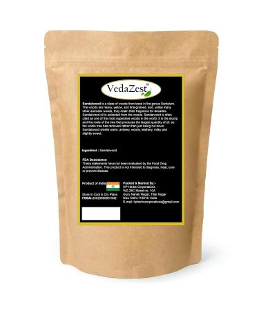 Buy 100% Natural Sandalwood Face Pack for Men & Women - Pure Sandalwood Powder - 100g (3.5oz) | International Shipping - Buy Online on GoSupps.com