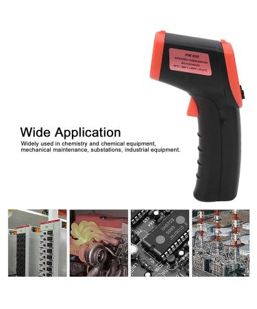 Garosa Industrial Non Contact Digital Temperature Gun -50 to 600 with LCD Display for Cooking HVAC Engineering -58 to 1112 F (Red) - Buy Online on GoSupps.com