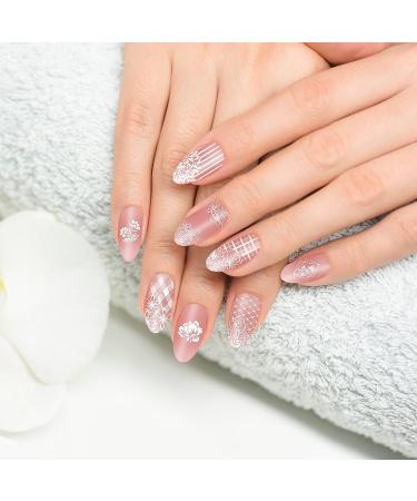 Whaline 6Pcs Flower Butterfly Nail Art Stamping Plates - Floral & Butterfly Image Templates for Women's DIY Manicure - Spring/Summer Salon Design Kit - Buy Online on GoSupps.com