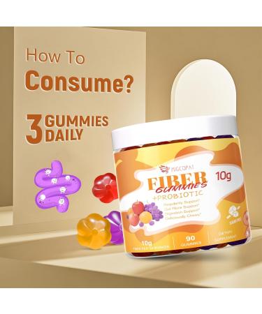 Migcopat (Grape Apple Orange) Fiber Gummies+Grape Gummies - Buy Online on GoSupps.com