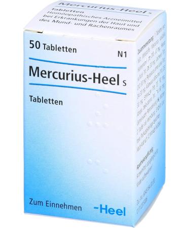 Buy Mercurius Heel S Tablets 50g Fast International Shipping | Homeopathic Relief - Buy Online on GoSupps.com