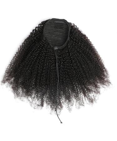 Human Hair Ponytail Hair Piece Drawstring Ponytail Human Hair Ponytail Extensions Fluffy Kinky Curly Ponytail Brazilian Remy Hair Clip in Afro Curly Ponytail Hairpiece Ponytail Hairpiece for Women ( 10inch T1B/4/27 - Buy Online on GoSupps.com