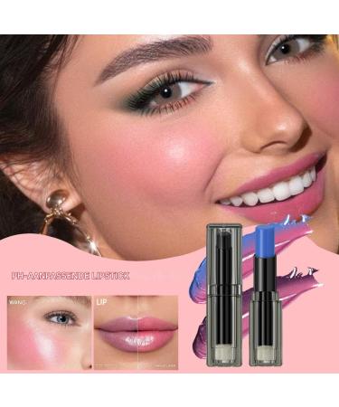 Lip Balm with pH Reagent Set of 2 Color Changing Moisturizers Lip protector temperature for travel daily routine nighttime appointments and beauty care Balm - Buy Online on GoSupps.com