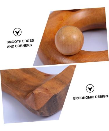 FRCOLOR 15-Piece Massage Tool Set - Sandalwood Scratching & Point Foot Massager Neck & Gua Sha Tools for Ultimate Health Care - Buy Online on GoSupps.com