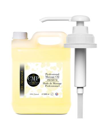 Professional body massage oil with free donors.Save the format.Beauty salon wood therapy aromatherapy physiotherapy.SPA.Massage oil - 2000 ml 2 L