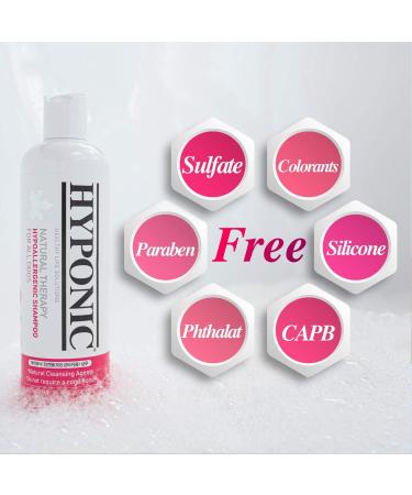 Hyponic Hypoallergenic Cat Shampoo - Odorless Sulfate & Paraben-Free 300ml | No Conditioner Needed | International Shipping - Buy Online on GoSupps.com