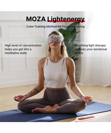 Heated Eye Mask for Sleep Eye Massager with Heat & Vibration | Mindfulness & Travel Blackout Mask | Perfect Gift for Men & Women - Buy Online on GoSupps.com