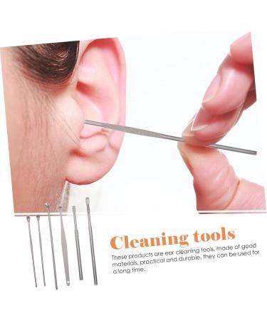 FRCOLOR 12 Sets Ear Pick Set - Stainless Steel Ear Wax Cleaner & Ear Curette Kit for Safe Ear Cleaning - Portable Assorted Colors - Global Shipping Available - Buy Online on GoSupps.com