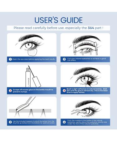 LANKIZ 12D DIY Eyelash Extension Kit for Beginners - 200 Pcs Individual Eyelashes with Glue, Tweezers - Faux Mink Cluster Lashes - 8-14mm Mix - DIY Lash Extension at Home - Buy Online on GoSupps.com