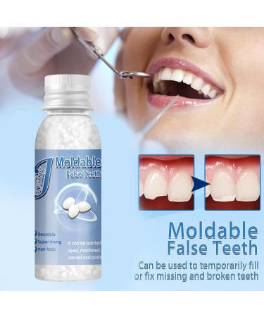 Buy H.Eternal Plastic Dentures - Modified Temporary Teeth Fillings for Broken Teeth | Fast International Shipping - Buy Online on GoSupps.com