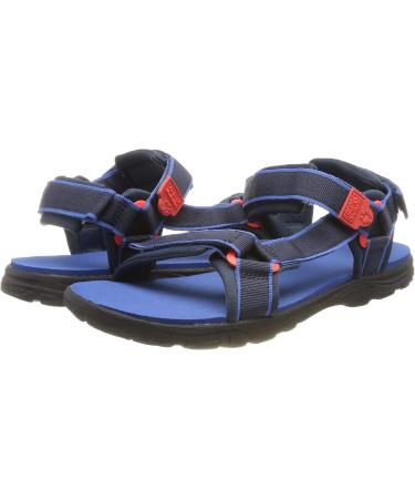Jack Wolfskin Unisex Kids Seven Seas 3 K Sandal - Blue Red 38 EU | International Shipping Available - Buy Online on GoSupps.com