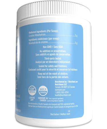 Creatine Monohydrate by Nutritionn - Increases Lean Muscle Mass - Pure Unflavoured Micronized Powder - Premium Workout and Bodybuilding Supplement (300 Grams) 60 Servings (Pack of 1) - Buy Online on GoSupps.com