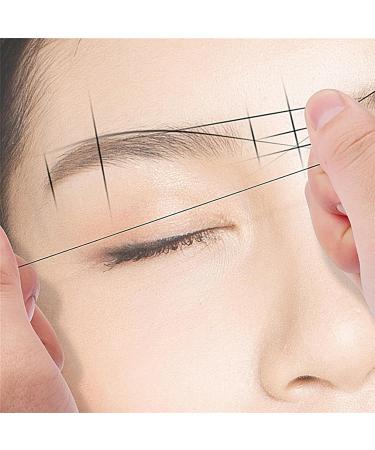 Eyebrow Threading Tool - Salon Quality Brow Threading Tool Point Tool Accurate Eyebrow Mapping | Black Ink Point Tool Beauty String Thread Set Professional Beauty String Thread for Home and Salon - Buy Online on GoSupps.com