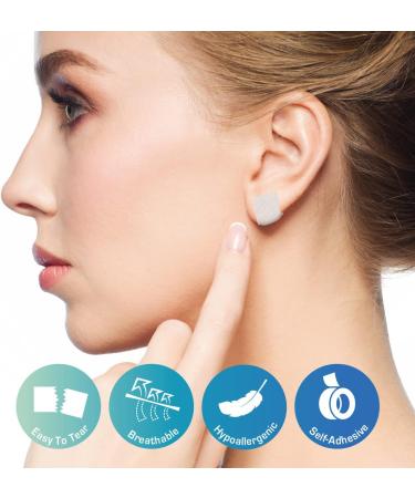 JFA Supplies Microporous Earring Cover Up Tape 1.25cm x 9.14m - Pack of 3 | Hypoallergenic Adhesive Tape for Earrings - Buy Online on GoSupps.com