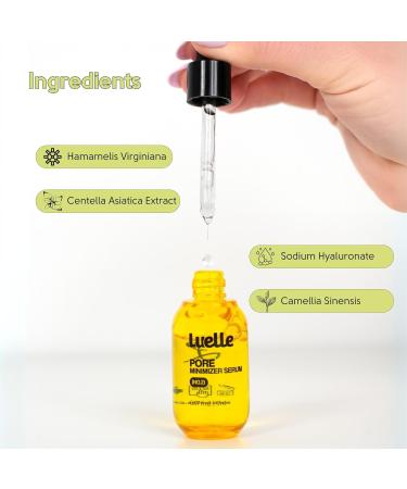 Luelle Pore Minimizer Facial Essence for Minimizing the Appearance of Pores Pore Minimizer Serum for Face Even Skin Tone Relieving Dryness Oil Control Firming - Buy Online on GoSupps.com