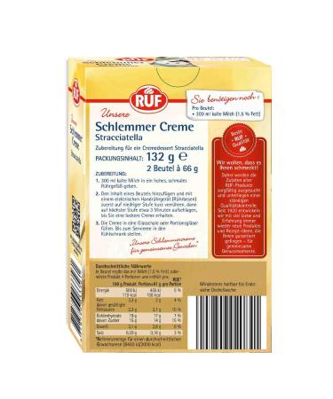 Buy Call Gourmet Cream Stracciatella - Gluten-Free No-Cook Loose Dessert with Chocolate - 10 x 2 Bags - Fast International Shipping - Buy Online on GoSupps.com