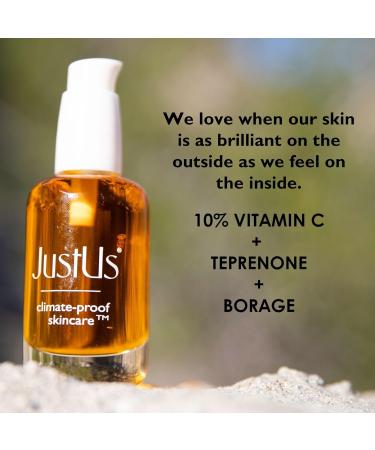 LIFT & BRIGHTEN SET by JustUs Skincare - Advanced Anti-Aging Cream Brightening + Hydrating Skincare Duo for Face Perfect 2-Step Day + Night Routine 30ml + 50ml - Buy Online on GoSupps.com