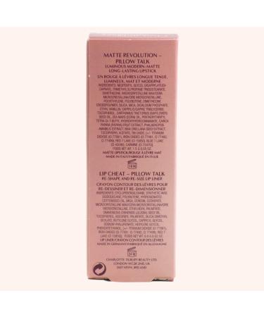 Charlotte Tilbury Pillow Talk Mini Lipstick and Lip Liner Duo Set - Travel Size - Buy Online on GoSupps.com