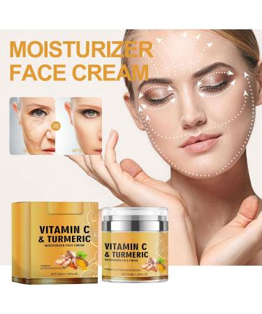homomdy Turmeric Face Cream Firming AntiAging Cream Deep Hydration Brightening Reduces Fine Lines and Wrinkles Fades Dark Spots Reduces Dull Skin Tone 2pcs - Buy Online on GoSupps.com
