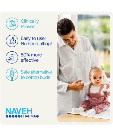 Naveh Pharma Baby Ear Care Bundle: CleanEars Earwax Removal Spray + Otic Guard Ear Infection Spray - Buy Online on GoSupps.com